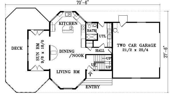 Main Floor Plan: 41-678