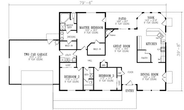 Main Floor Plan: 41-681