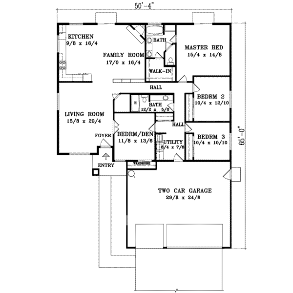 Main Floor Plan: 41-682