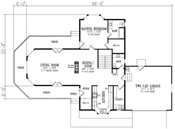 Main Floor Plan: 41-684