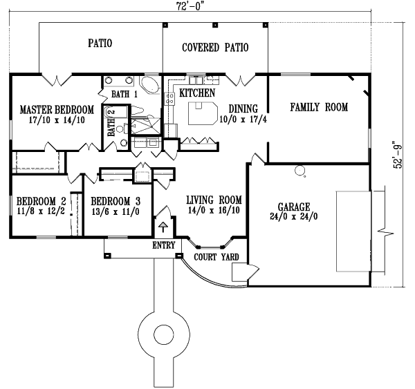 Main Floor Plan: 41-688