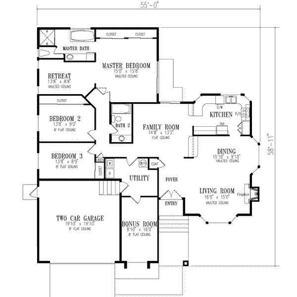 Main Floor Plan: 41-691