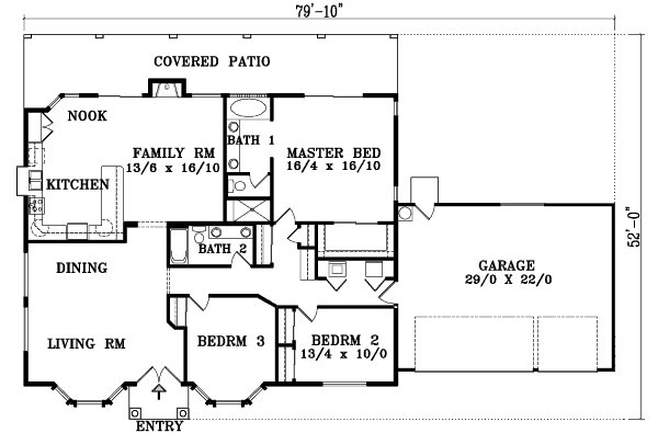 Main Floor Plan: 41-693