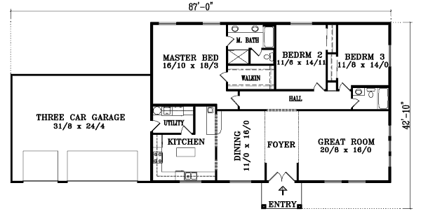 Main Floor Plan: 41-694