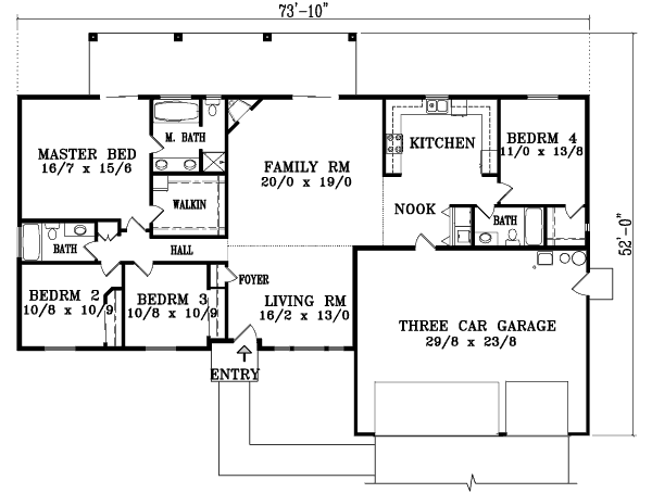 Main Floor Plan: 41-701