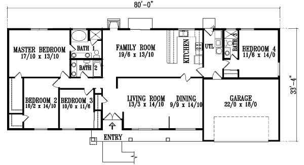 Main Floor Plan: 41-705