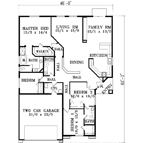 Main Floor Plan: 41-707