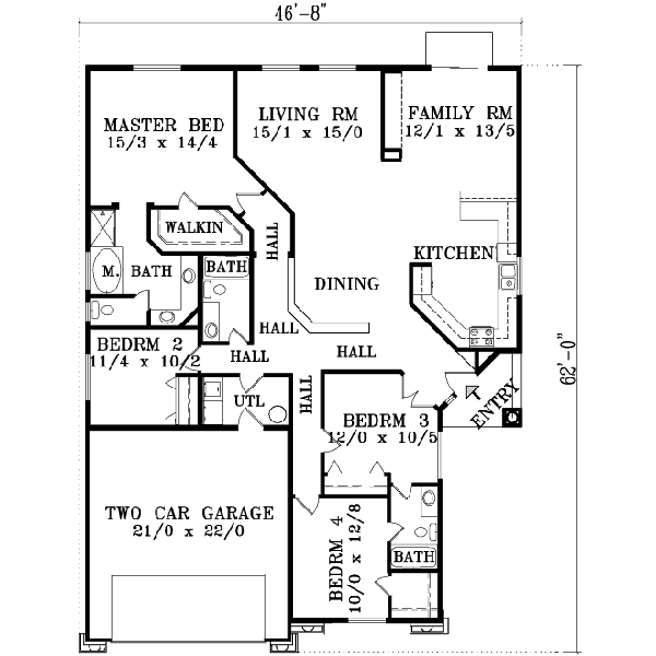 Main Floor Plan: 41-708