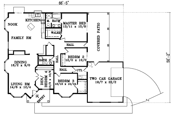 Main Floor Plan: 41-710