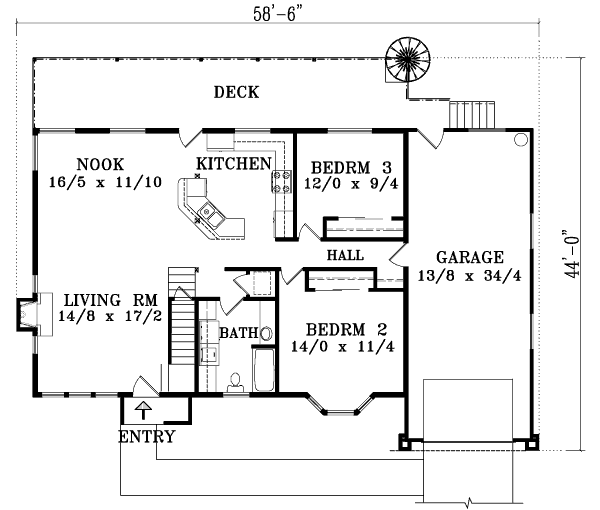 Main Floor Plan: 41-713