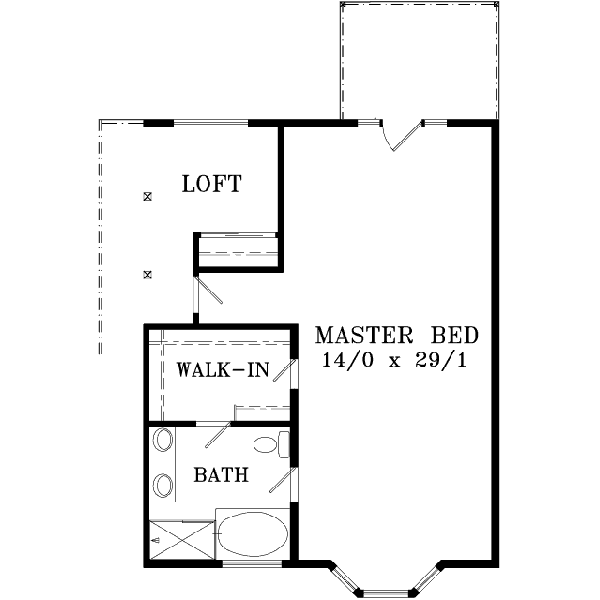 Upper/Second Floor Plan: 41-713