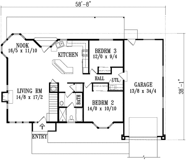 Main Floor Plan: 41-717