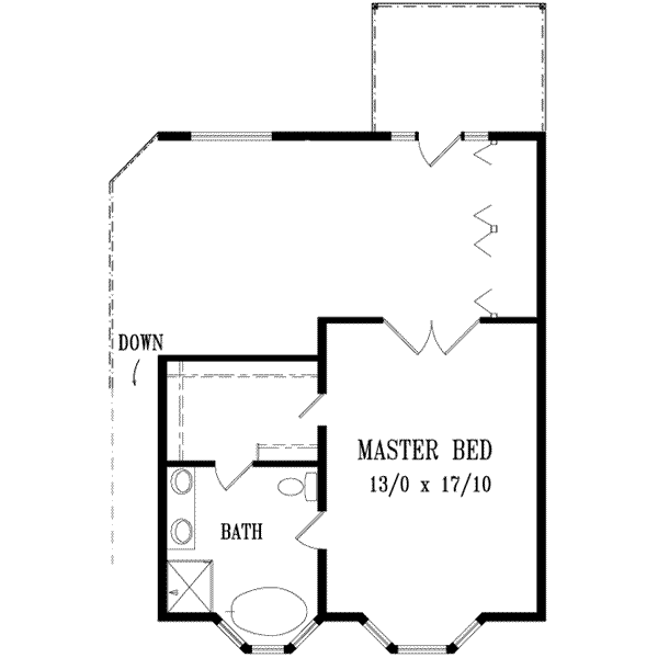 Upper/Second Floor Plan: 41-717