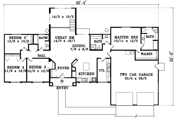 Main Floor Plan: 41-718