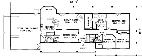 Main Floor Plan: 41-724