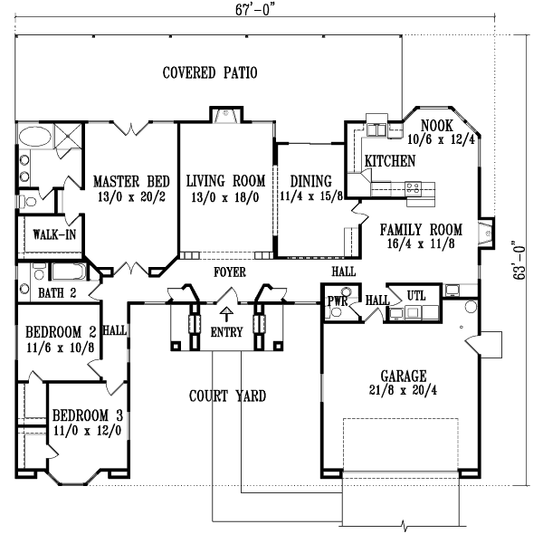 Main Floor Plan: 41-726