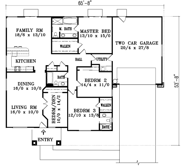 Main Floor Plan: 41-728