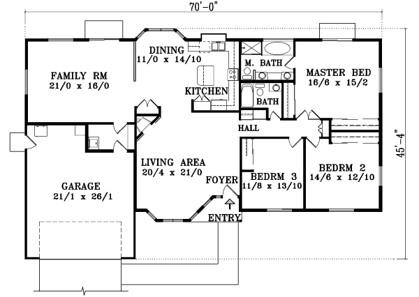 Main Floor Plan: 41-735