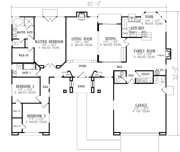 Main Floor Plan: 41-738