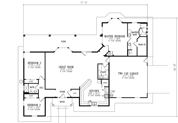 Main Floor Plan: 41-741