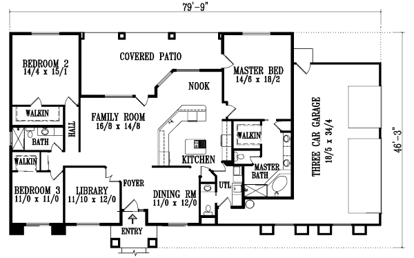 Main Floor Plan: 41-746