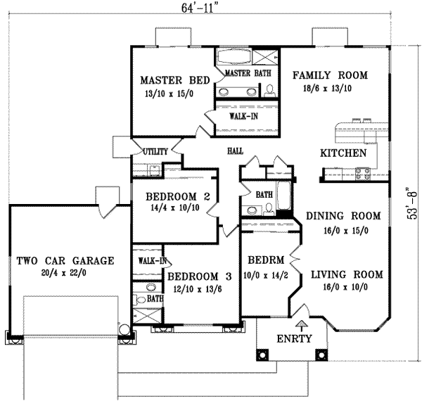 Main Floor Plan: 41-748