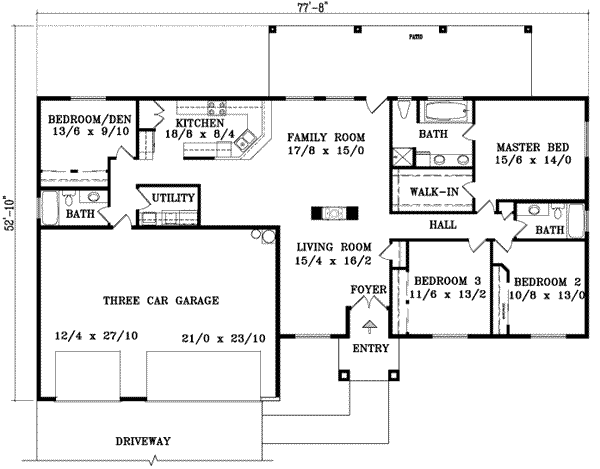 Main Floor Plan: 41-751