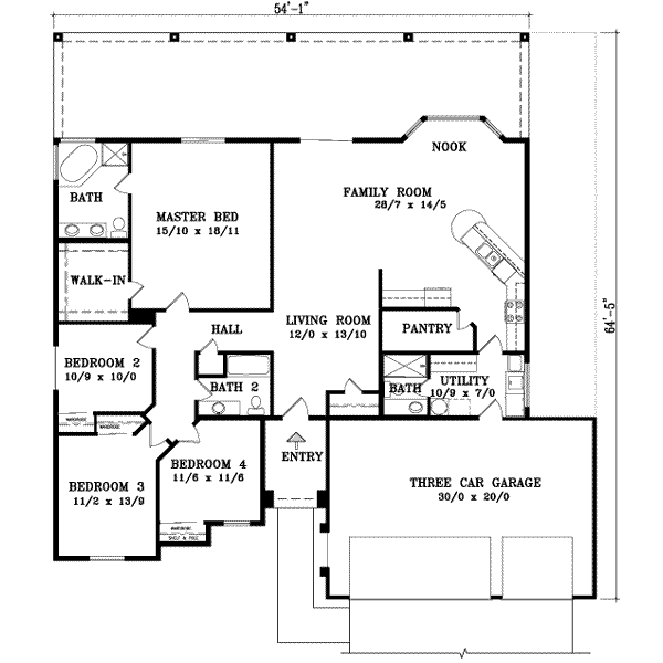 Main Floor Plan: 41-753