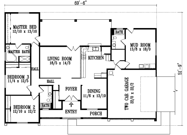 Main Floor Plan: 41-755