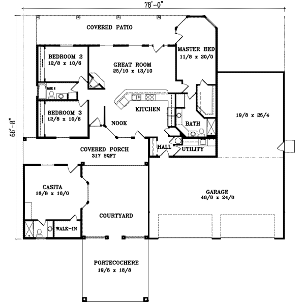 Main Floor Plan: 41-756
