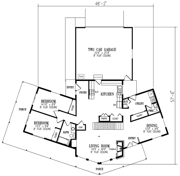 Main Floor Plan: 41-757