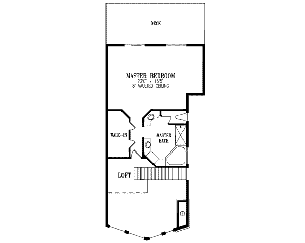 Upper/Second Floor Plan:41-757