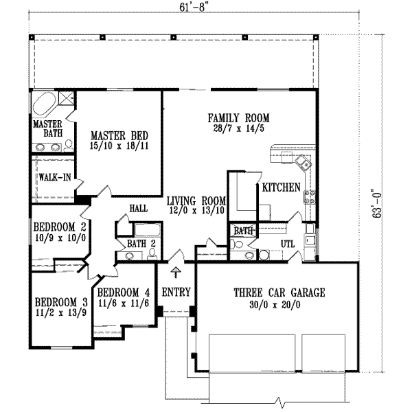 Main Floor Plan: 41-760