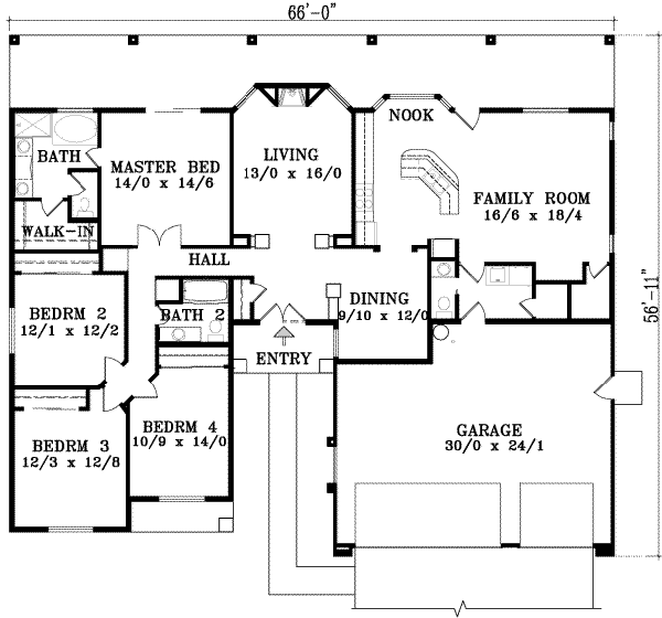 Main Floor Plan: 41-769