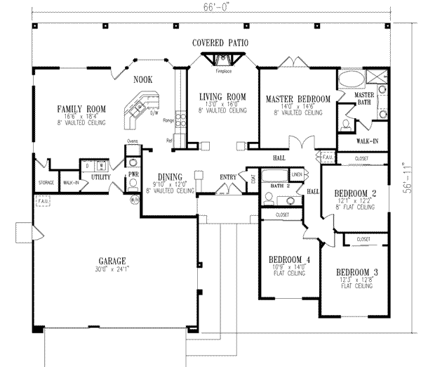 Main Floor Plan: 41-771