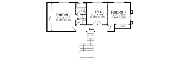 Upper/Second Floor Plan: 41-772