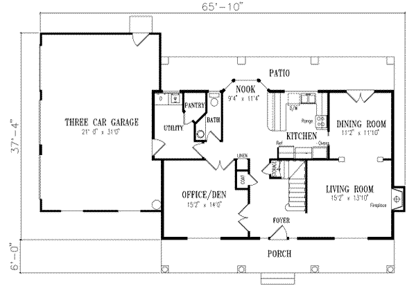 Main Floor Plan: 41-780