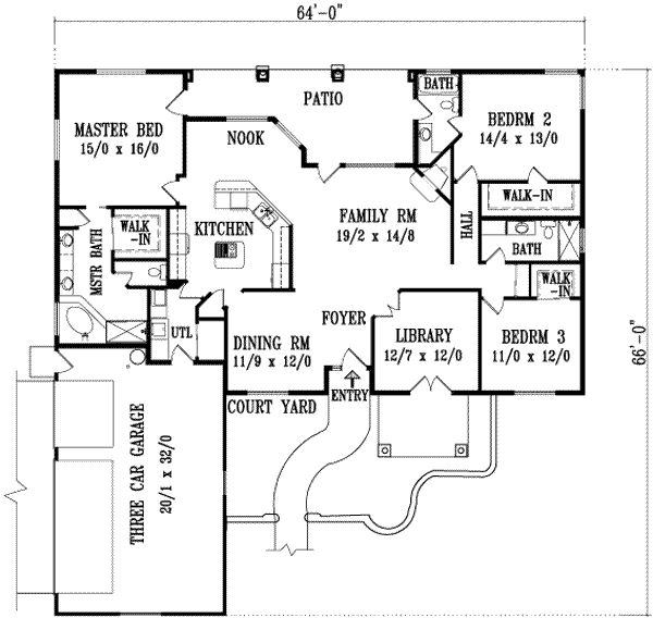 Main Floor Plan: 41-781