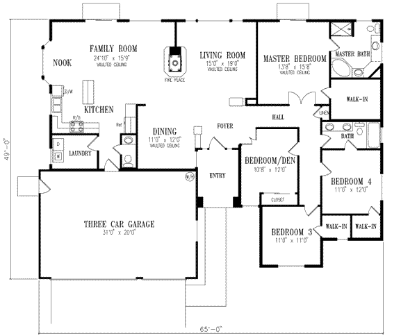 Main Floor Plan: 41-782
