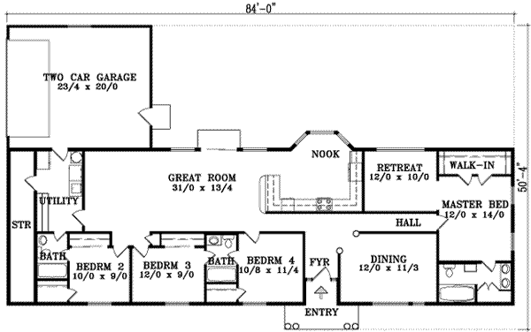 Main Floor Plan: 41-784