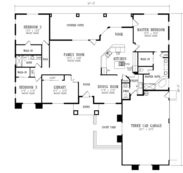 Main Floor Plan: 41-789