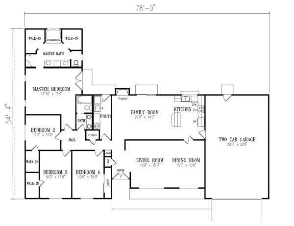 Main Floor Plan: 41-792