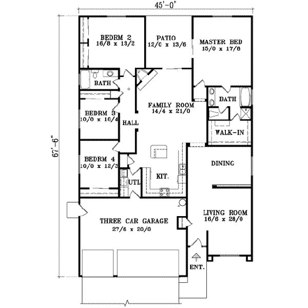 Main Floor Plan: 41-795
