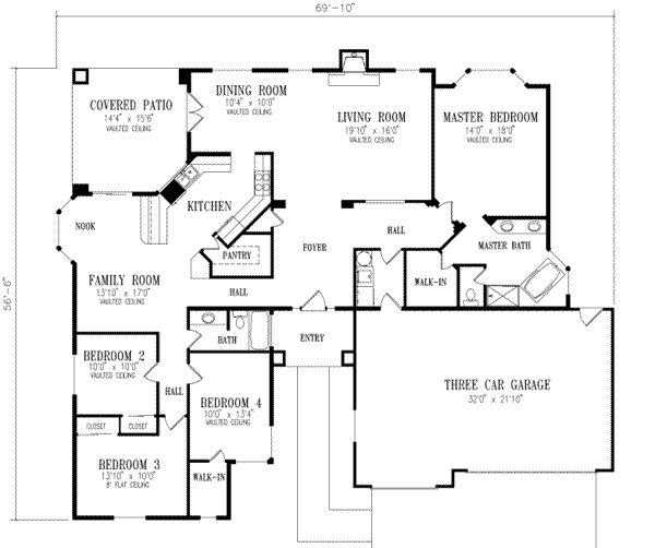 Main Floor Plan: 41-800