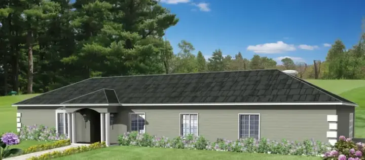 Southern house plans 41-804 - front exterior, 2,242 sq ft, 4 bed, 3 bath house plans | Monster House Plans