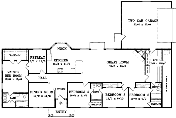 Main Floor Plan: 41-804