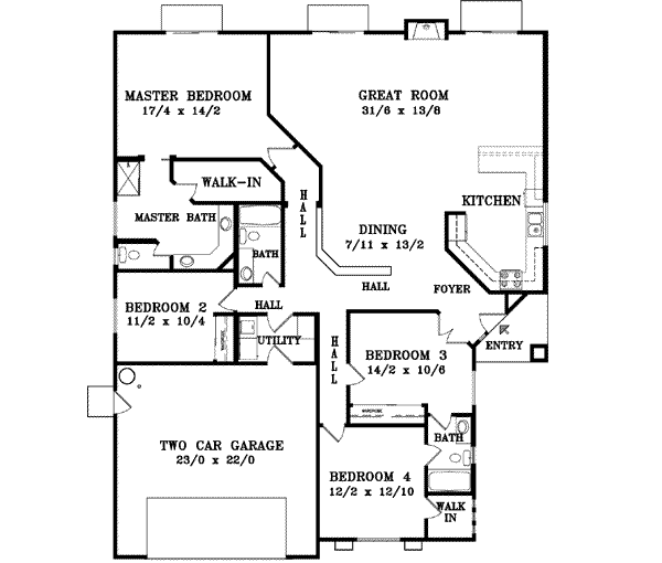 Main Floor Plan: 41-808