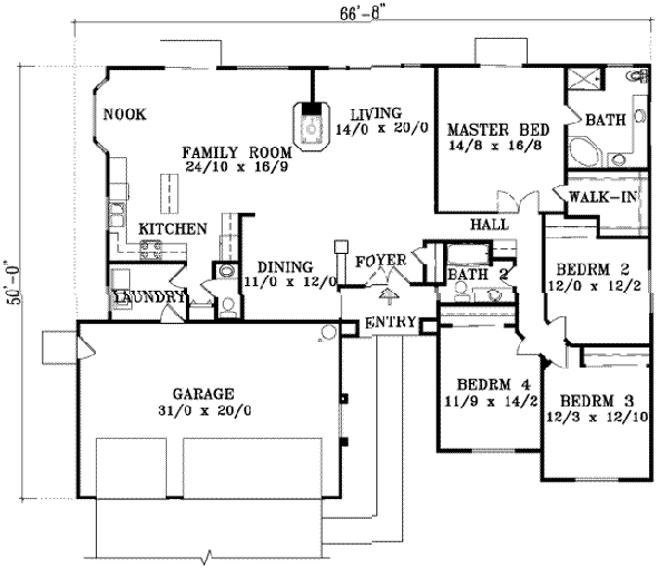 Main Floor Plan: 41-810