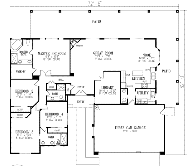 Main Floor Plan: 41-811