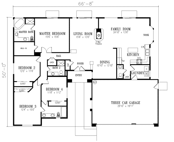 Main Floor Plan: 41-812